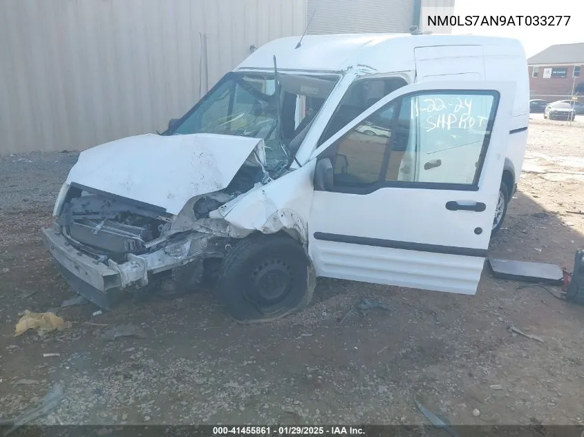 2010 Ford Transit Connect Xl VIN: NM0LS7AN9AT033277 Lot: 41455861