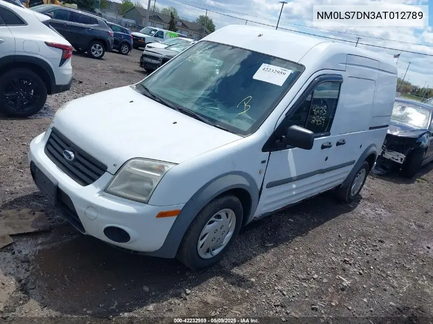 2010 Ford Transit Connect Xlt VIN: NM0LS7DN3AT012789 Lot: 42232959