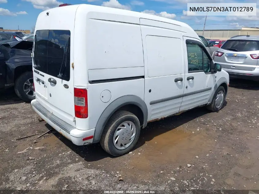 2010 Ford Transit Connect Xlt VIN: NM0LS7DN3AT012789 Lot: 42232959