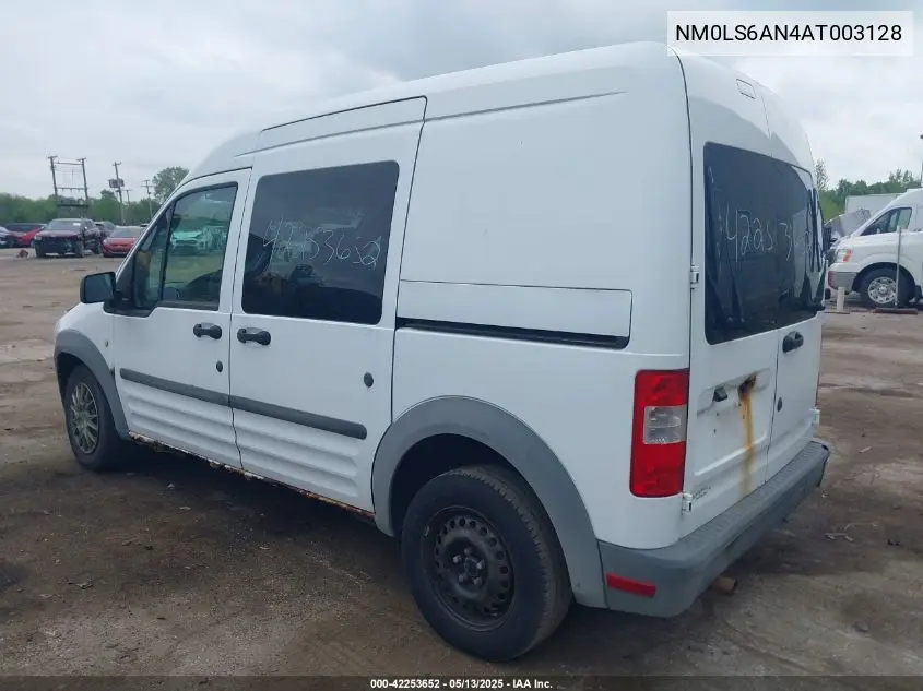 2010 Ford Transit Connect Xl VIN: NM0LS6AN4AT003128 Lot: 42253652