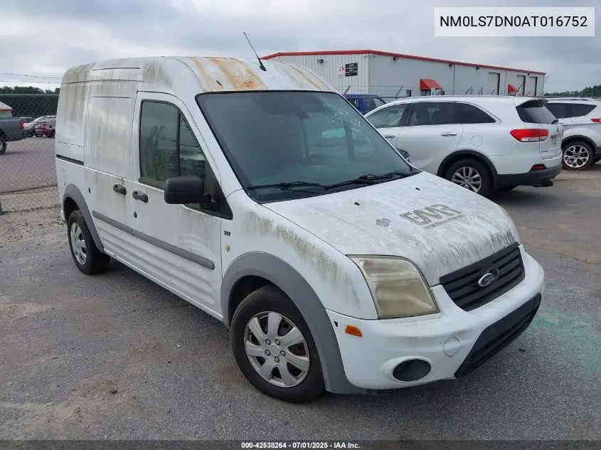 2010 Ford Transit Connect Xlt VIN: NM0LS7DN0AT016752 Lot: 42538264