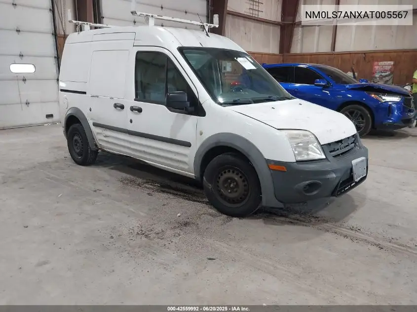 2010 Ford Transit Connect Xl VIN: NM0LS7ANXAT005567 Lot: 42559992