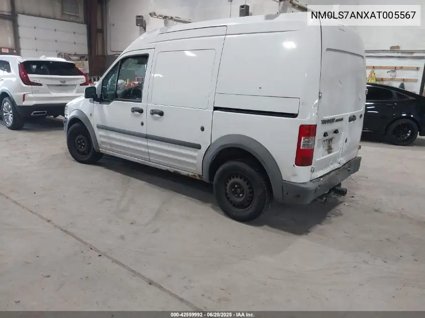 2010 Ford Transit Connect Xl VIN: NM0LS7ANXAT005567 Lot: 42559992