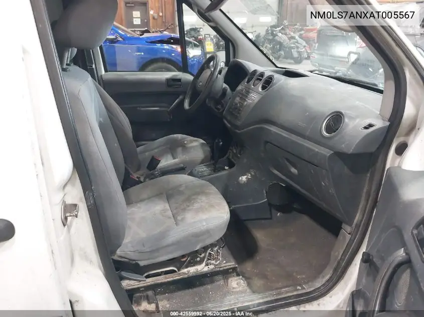 2010 Ford Transit Connect Xl VIN: NM0LS7ANXAT005567 Lot: 42559992