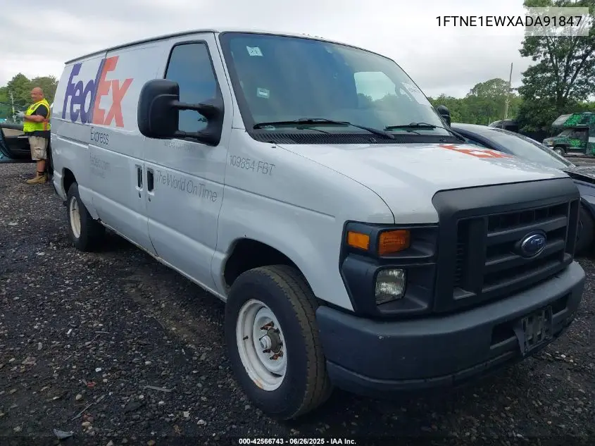 2010 Ford E-150 Commercial/Recreational VIN: 1FTNE1EWXADA91847 Lot: 42566743
