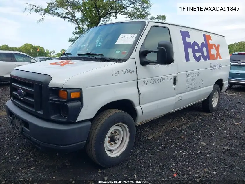 2010 Ford E-150 Commercial/Recreational VIN: 1FTNE1EWXADA91847 Lot: 42566743