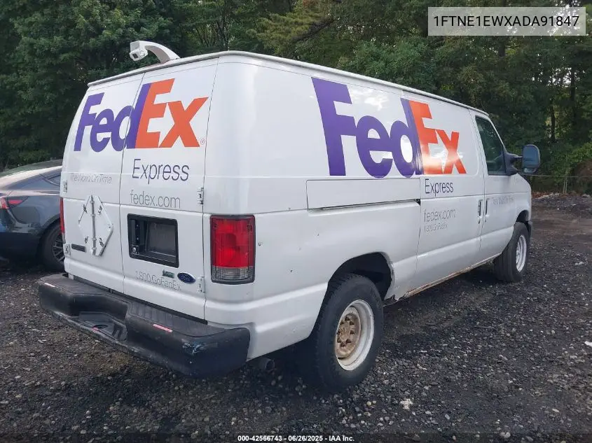 2010 Ford E-150 Commercial/Recreational VIN: 1FTNE1EWXADA91847 Lot: 42566743