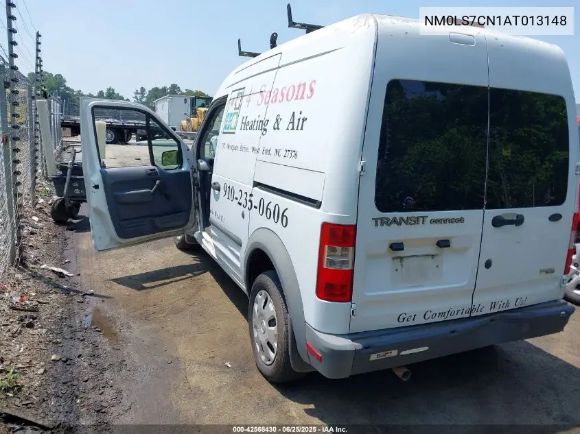 2010 Ford Transit Connect Xl VIN: NM0LS7CN1AT013148 Lot: 42568430