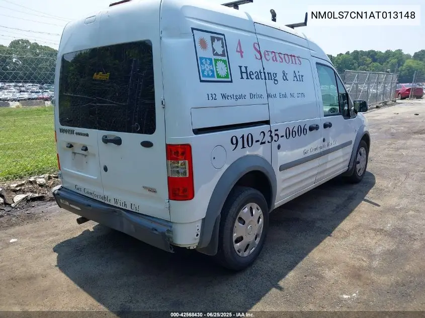 2010 Ford Transit Connect Xl VIN: NM0LS7CN1AT013148 Lot: 42568430