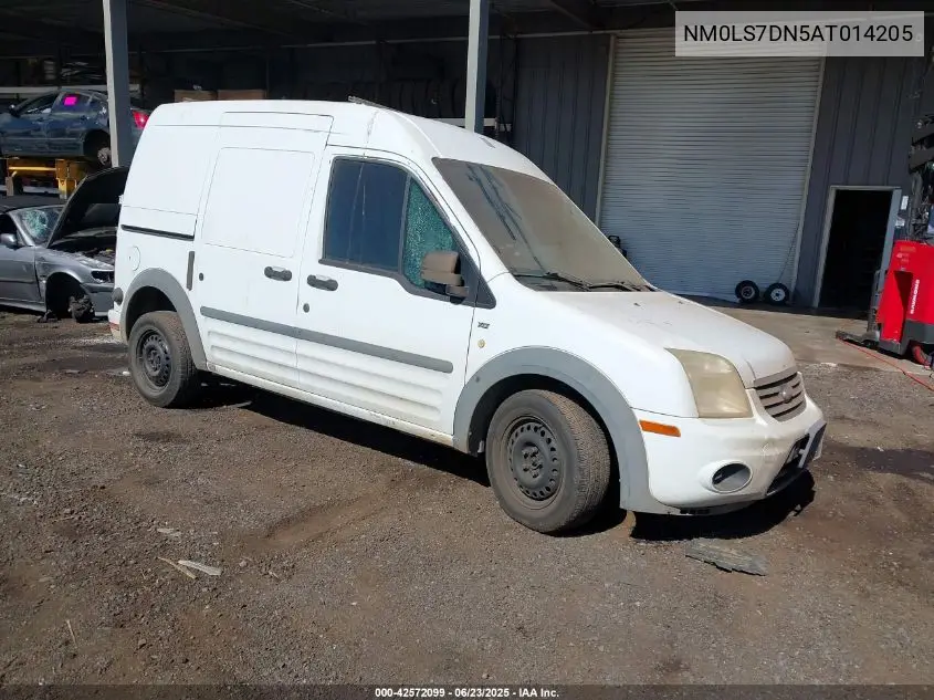 2010 Ford Transit Connect Xlt VIN: NM0LS7DN5AT014205 Lot: 42572099