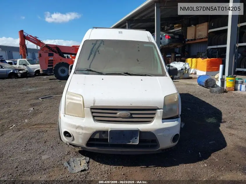 2010 Ford Transit Connect Xlt VIN: NM0LS7DN5AT014205 Lot: 42572099