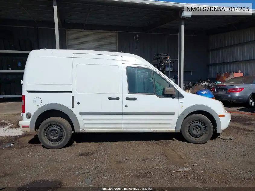 2010 Ford Transit Connect Xlt VIN: NM0LS7DN5AT014205 Lot: 42572099