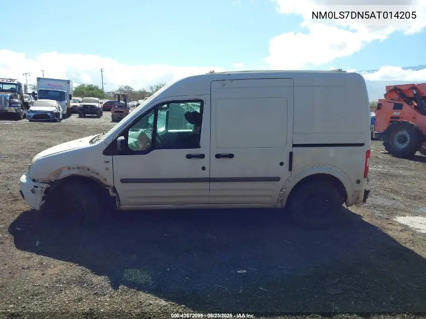 2010 Ford Transit Connect Xlt VIN: NM0LS7DN5AT014205 Lot: 42572099