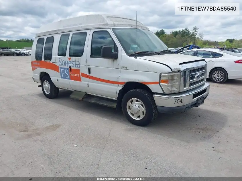 2011 Ford E-150 Commercial VIN: 1FTNE1EW7BDA85540 Lot: 42230965