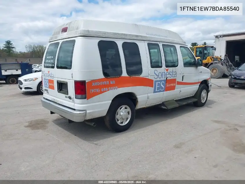 2011 Ford E-150 Commercial VIN: 1FTNE1EW7BDA85540 Lot: 42230965