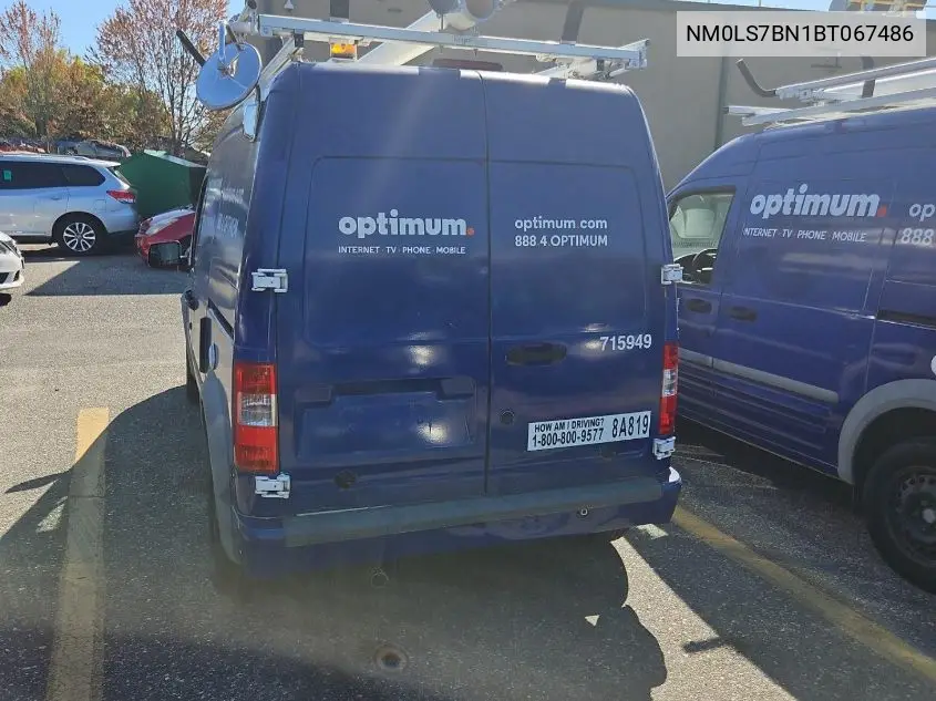 2011 Ford Transit Connect Xlt VIN: NM0LS7BN1BT067486 Lot: 42258646