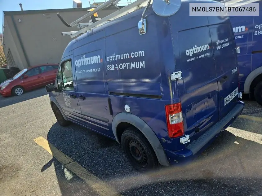 2011 Ford Transit Connect Xlt VIN: NM0LS7BN1BT067486 Lot: 42258646