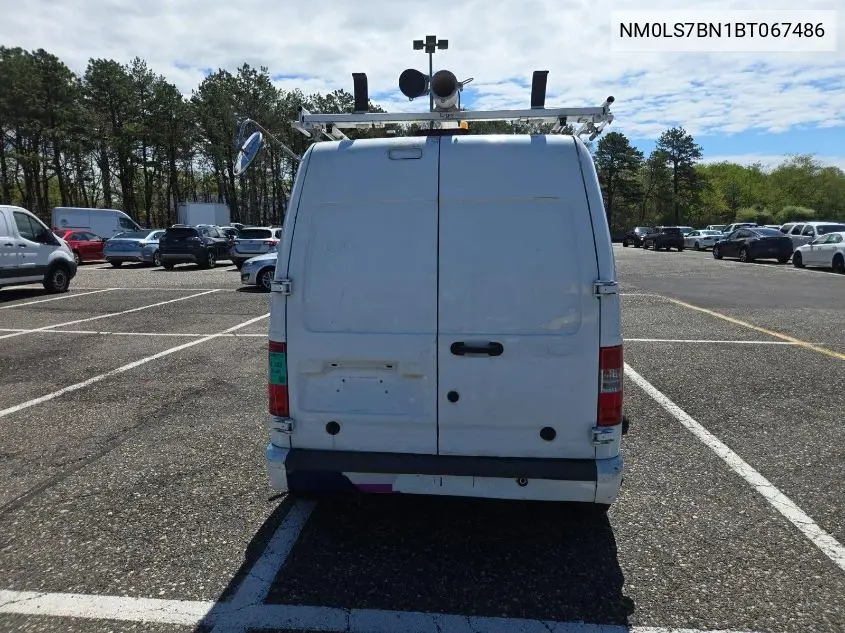 2011 Ford Transit Connect Xlt VIN: NM0LS7BN1BT067486 Lot: 42258646