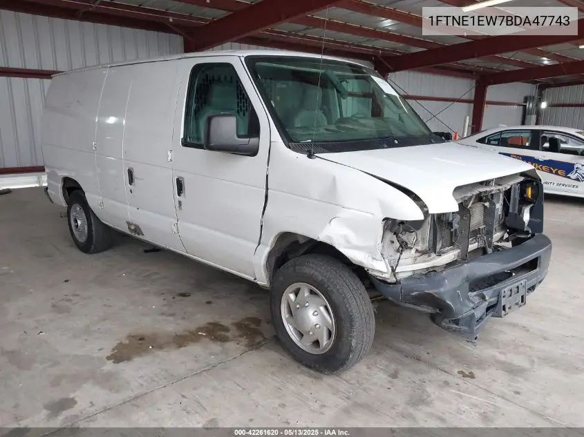 2011 Ford E-150 Commercial VIN: 1FTNE1EW7BDA47743 Lot: 42261620