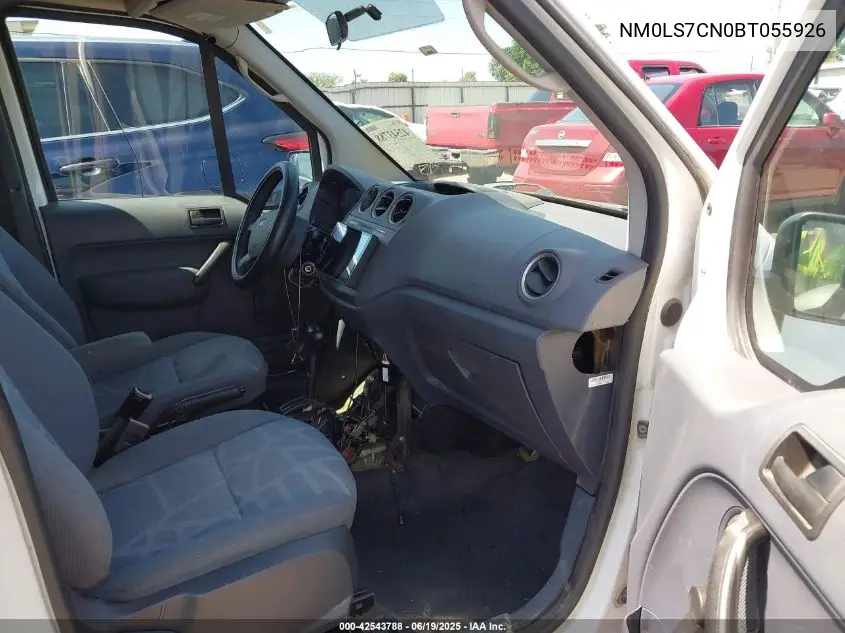 2011 Ford Transit Connect Xl VIN: NM0LS7CN0BT055926 Lot: 42543788