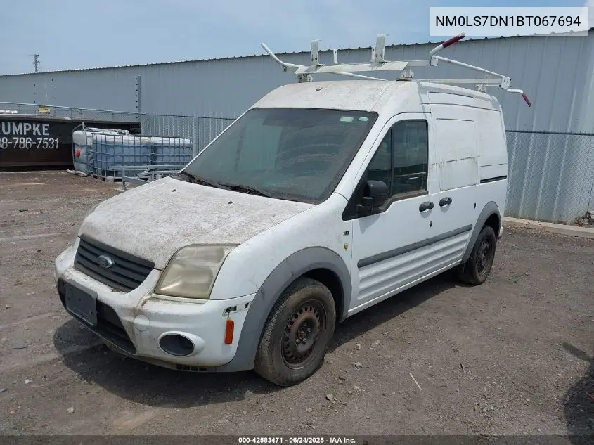 2011 Ford Transit Connect Xlt VIN: NM0LS7DN1BT067694 Lot: 42583471