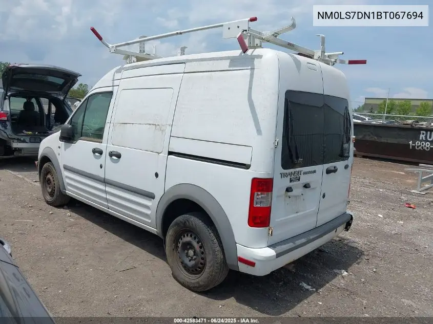 2011 Ford Transit Connect Xlt VIN: NM0LS7DN1BT067694 Lot: 42583471