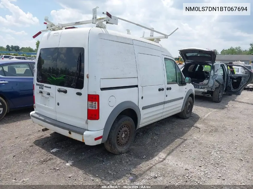 2011 Ford Transit Connect Xlt VIN: NM0LS7DN1BT067694 Lot: 42583471