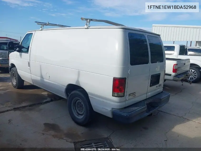 2011 Ford E-150 Commercial VIN: 1FTNE1EW1BDA52968 Lot: 42591275