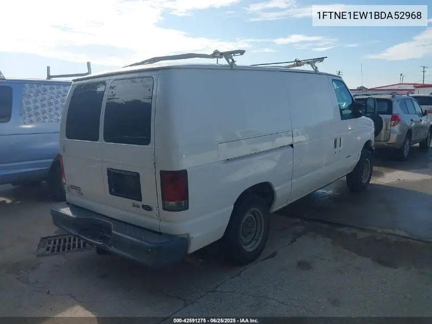 2011 Ford E-150 Commercial VIN: 1FTNE1EW1BDA52968 Lot: 42591275