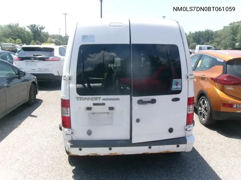 2011 Ford Transit Connect Xlt VIN: NM0LS7DN0BT061059 Lot: 42631403