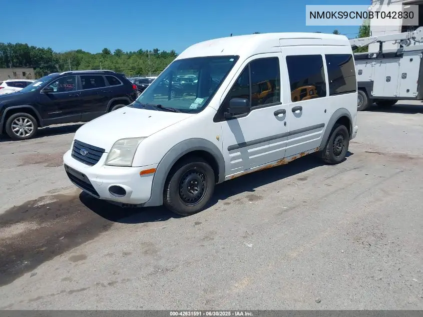 2011 Ford Transit Connect Xlt Premium VIN: NM0KS9CN0BT042830 Lot: 42631591
