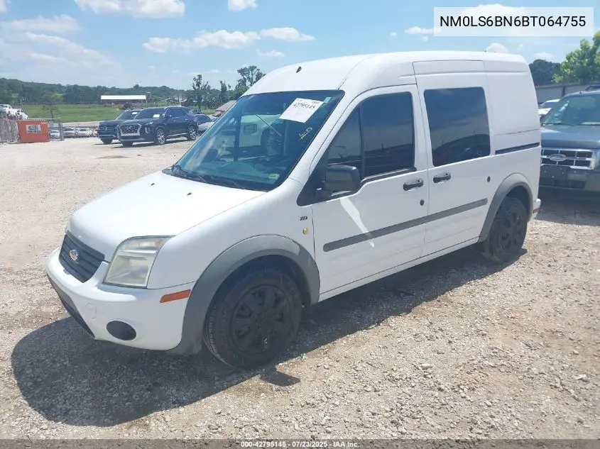 2011 Ford Transit Connect Xlt VIN: NM0LS6BN6BT064755 Lot: 42795145
