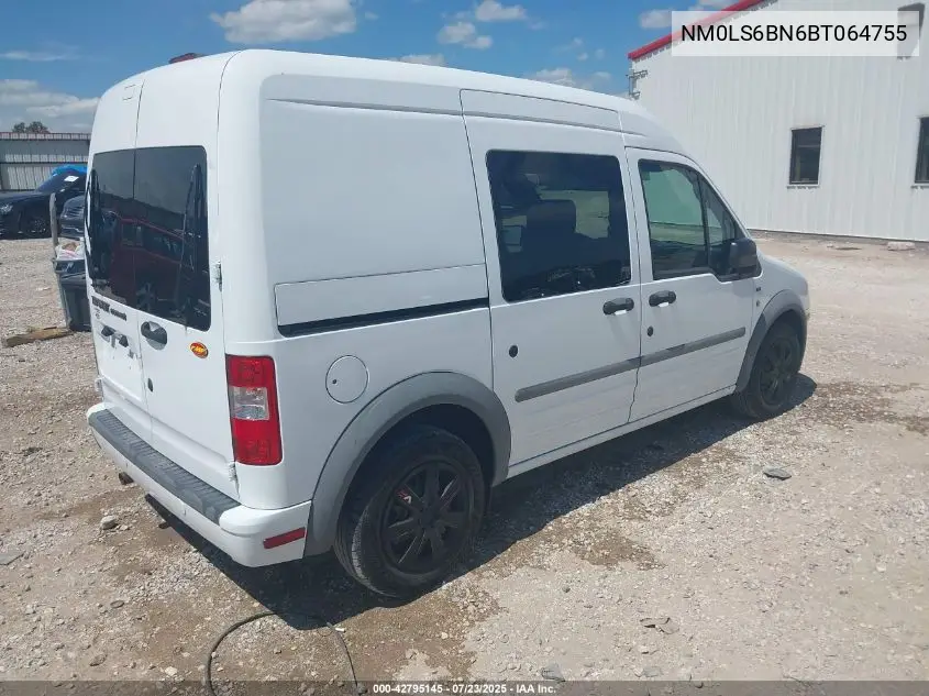 2011 Ford Transit Connect Xlt VIN: NM0LS6BN6BT064755 Lot: 42795145