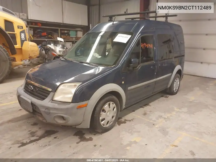 2012 Ford Transit Connect Xlt VIN: NM0KS9BN2CT112489 Lot: 41941401