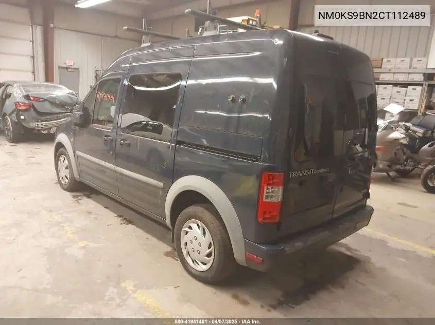 2012 Ford Transit Connect Xlt VIN: NM0KS9BN2CT112489 Lot: 41941401