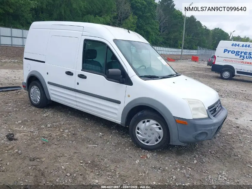 2012 Ford Transit Connect Xl VIN: NM0LS7AN9CT099640 Lot: 42210897