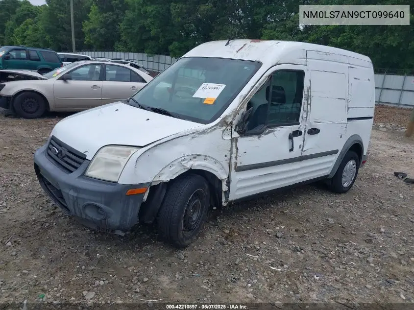 2012 Ford Transit Connect Xl VIN: NM0LS7AN9CT099640 Lot: 42210897