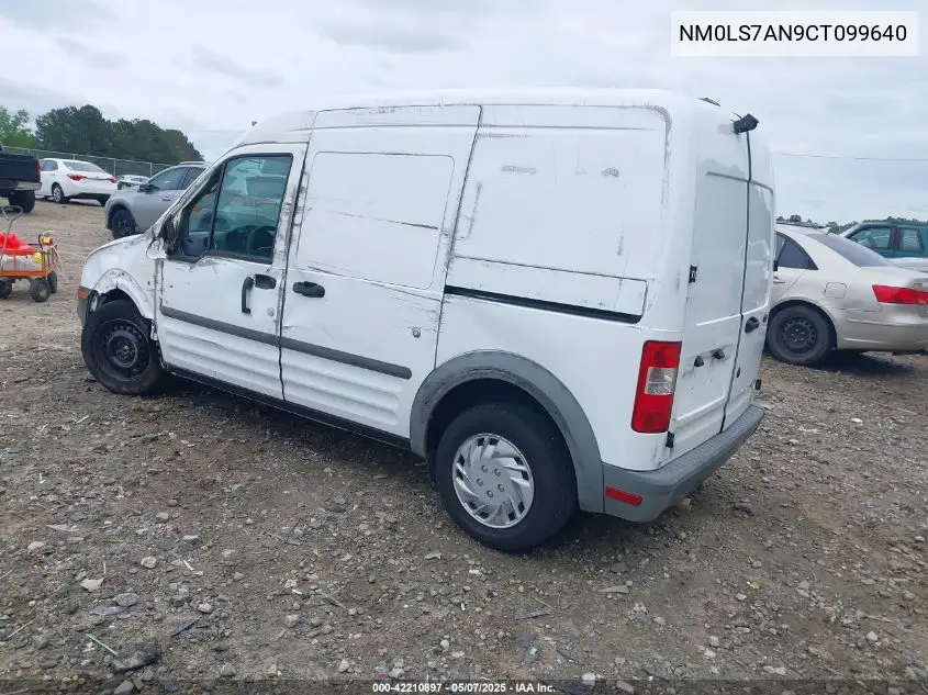2012 Ford Transit Connect Xl VIN: NM0LS7AN9CT099640 Lot: 42210897