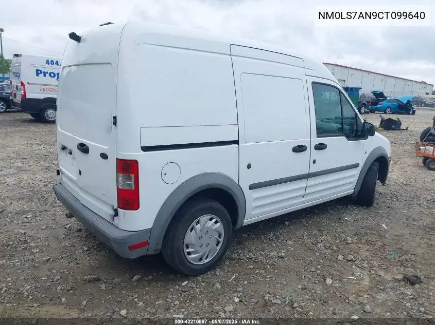2012 Ford Transit Connect Xl VIN: NM0LS7AN9CT099640 Lot: 42210897