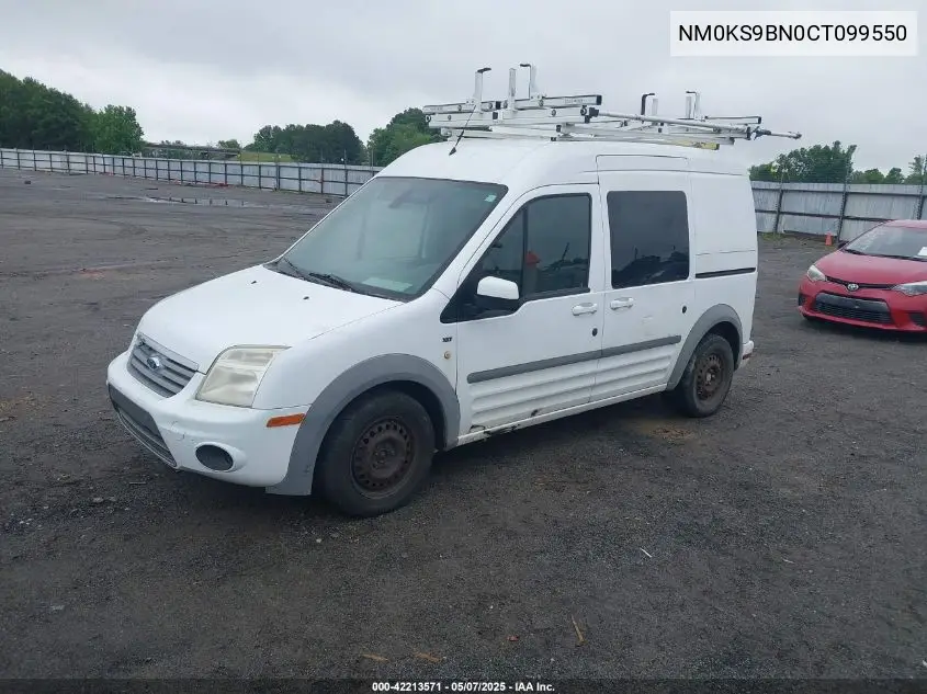 2012 Ford Transit Connect Xlt VIN: NM0KS9BN0CT099550 Lot: 42213571