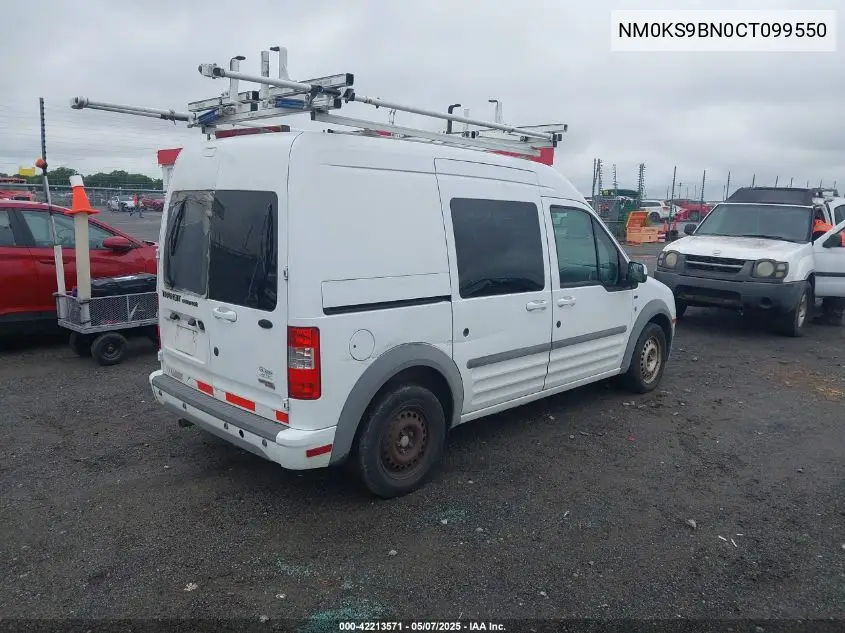 2012 Ford Transit Connect Xlt VIN: NM0KS9BN0CT099550 Lot: 42213571