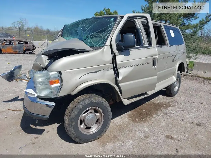 2012 Ford E-150 Commercial VIN: 1FTNE1EL2CDA14401 Lot: 42225456