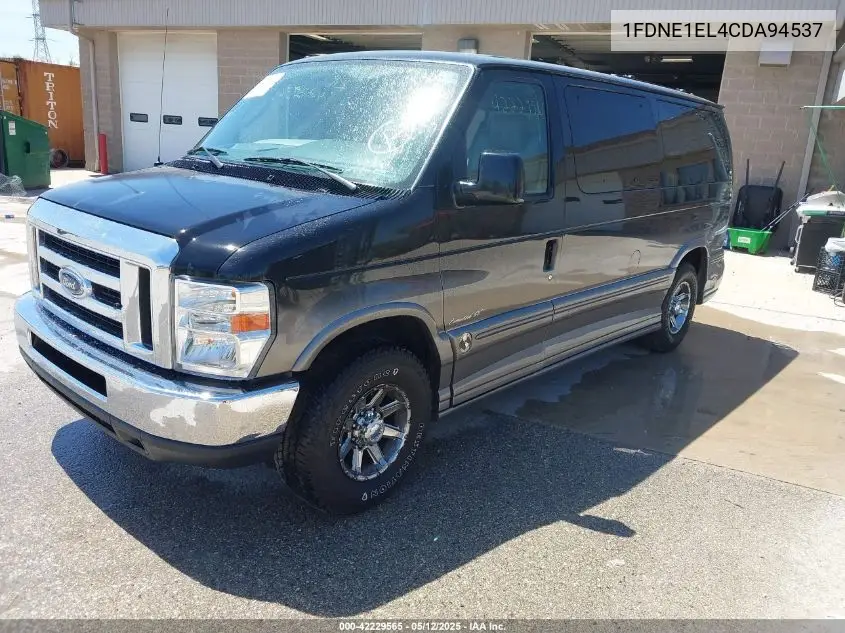 2012 Ford E-150 Recreational VIN: 1FDNE1EL4CDA94537 Lot: 42229565