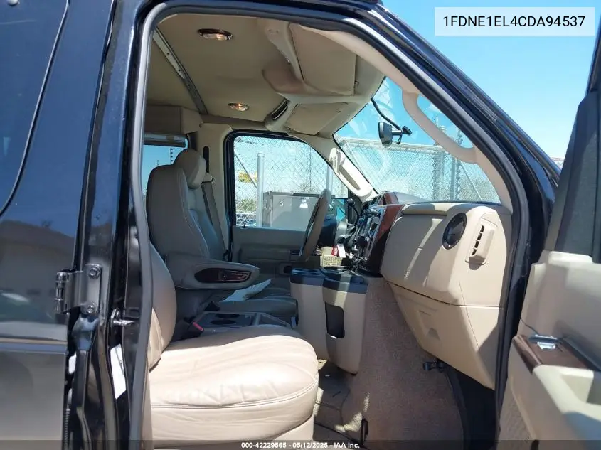 2012 Ford E-150 Recreational VIN: 1FDNE1EL4CDA94537 Lot: 42229565