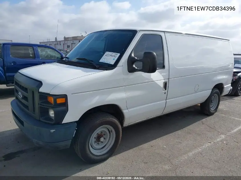2012 Ford E-150 Commercial VIN: 1FTNE1EW7CDB34396 Lot: 42239192