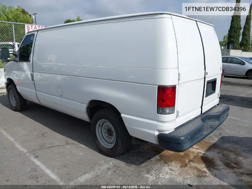 2012 Ford E-150 Commercial VIN: 1FTNE1EW7CDB34396 Lot: 42239192