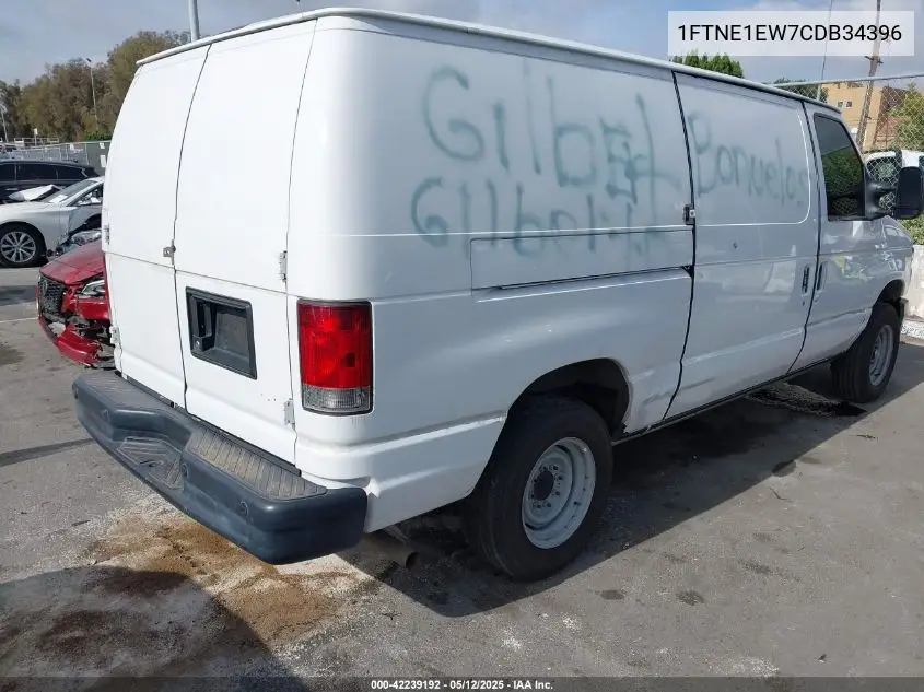 2012 Ford E-150 Commercial VIN: 1FTNE1EW7CDB34396 Lot: 42239192