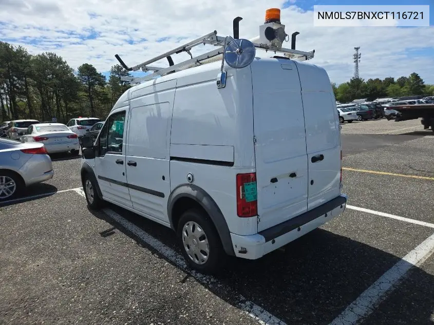 2012 Ford Transit Connect Xlt VIN: NM0LS7BNXCT116721 Lot: 42258643
