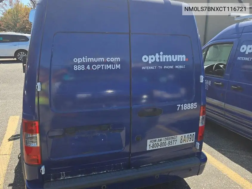 2012 Ford Transit Connect Xlt VIN: NM0LS7BNXCT116721 Lot: 42258643