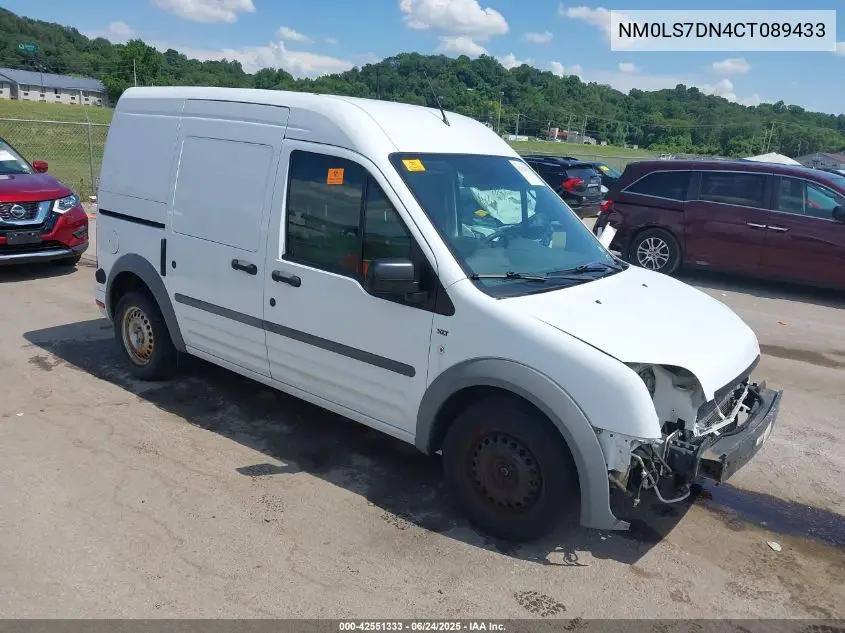 2012 Ford Transit Connect Xlt VIN: NM0LS7DN4CT089433 Lot: 42551333